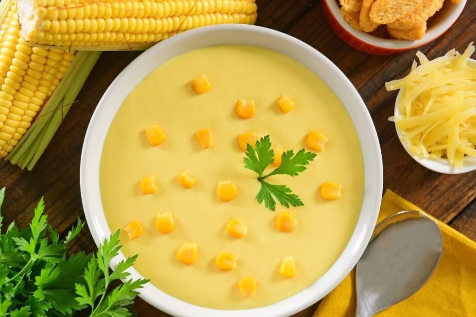Sopa tipo chowder de elote | Instituto Lala