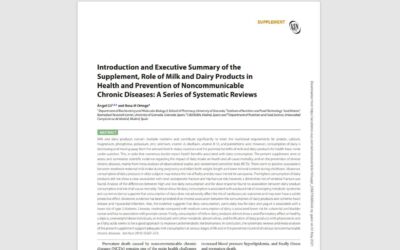 Introduction and executive summary of the supplement, role of milk and dairy products in health and prevention of noncommunicable chronic diseases: A series of systematic reviews