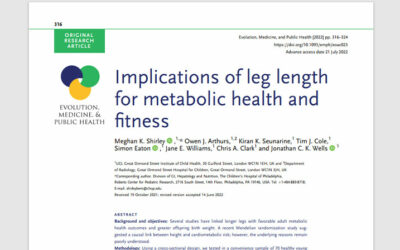 Asociación entre la longitud de las piernas de la madre con la salud metabólica del recién nacido