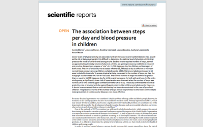 11,500 Son los pasos diarios suficientes para prevenir la hipertensión arterial en niños
