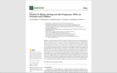 Consumo adecuado de vitamina D antes del embarazo para prevenir el raquitismo en los niños