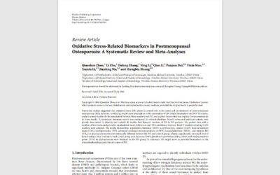 Prevención de la osteoporosis en el periodo postmenopáusico por medio del consumo adecuado de calcio y vitamina D