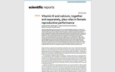 La vitamina D y el calcio: Interacción entre ambos y su efecto en la reproducción humana