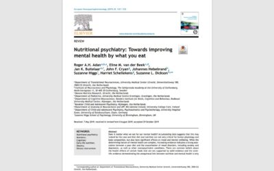 Conoce el concepto de psiquiatría nutrimental: Su comprensión para mejorar la salud mental en el adulto